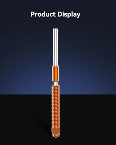 Creality K2/K2 Plus/Hi Combo Düse, Original Unicorn Schnellwechseldüse mit Heatbreak aus Titanlegierung, Kupferlegierung und gehärtetem Stahl, High-Flow-Hochgeschwindigkeitsdruck für (0,4 mm)