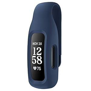 EEweca Clip Case Accessory for Fitbit Inspire 3/Inspire 2, Midnight Blue (not for Inspire, Inspire hr, ace 2)
