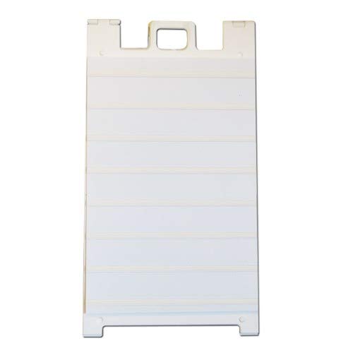 NEOPlex 25" x 45" Plasticade/Signicade Sidewalk Sandwich Board A-frame Sign w/Letter Tracks and Full Letter Kit