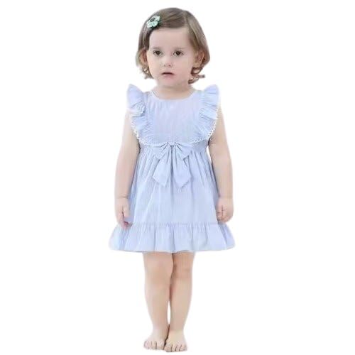 World Trendy Fashion Stylish Infant Girls Cotton Blend Dress – Solid A-Line Cute & Comfortable-image-16