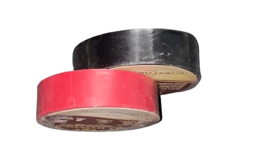 GLUE KING PVC Electrical Insulation Tape (Black-1,Red-1 Mix color|1+1|, 16mmx 15 mtr x 0.125mm) - |Set of 2 Rolls| (B0B539KRLM) Amazon Price History, Amazon Price Tracker