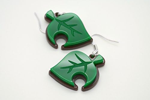 Animal Crossing New Leaf Earrings - Video Games Jewelry - Laser Cut Acrylic