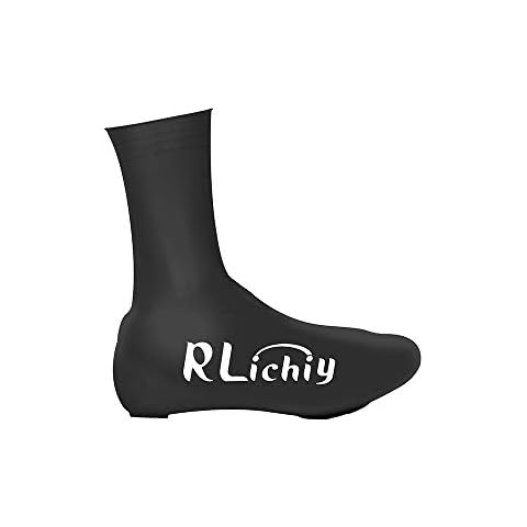 YCXYC Cycling Overshoes,Cycling Shoe Covers,Road Cycling Shoes,Road Bike Overshoes,Bike Bicycle Shoe Covers Overshoes,Bike Bicycle Shoe Covers Cycling Lock Shoe Covers Road Bike Overshoes,Black,L Cover