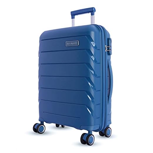 Don Algodon - Maletas de Viaje Cabina - 55x40x20 - Trolley Equipaje para Avion Resistente con 4 Ruedas de 360º y candado