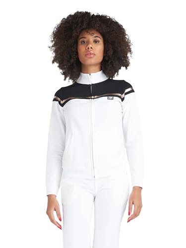 Survêtement femme LEONE 1947 veste zippée chic active col montant