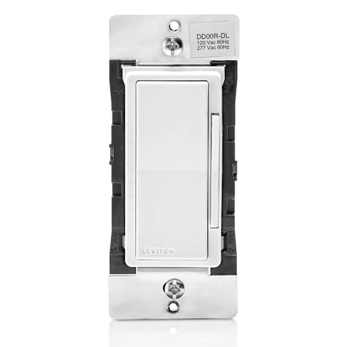 Decora Smart Dimmer Switch Companion for Multi-Location Dimming (Not for Stand-Alone use), 120/277VAC, 60Hz, DD00R-DLZ, White, Ivory, Light Almond