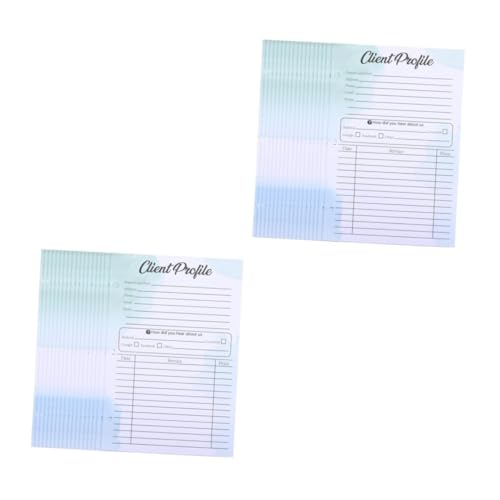 Fiches d'information clients HANABASS pour organiser les rendez vous de coiffure
