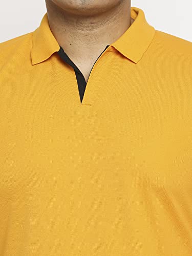 Image of Wear Your Opinion Men's Plus Size Polo Collar Neck Half Sleeve Tshirt