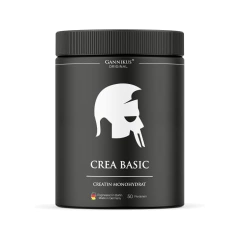Crea Basic - 500g - 100% hochdosiertes Monohydrat - Laborgeprüft - Vegan - Halal Cover