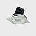Nora Lighting NIO-4SG50XWW/HL Nora Lighting NIO-4SG50X/HL Iolite 4" LED Square Recessed Trim - 5000K - 1500 Lumens - Round Aperture - Gimbal