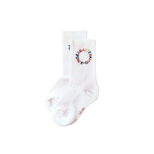 kikadu Kindersocken Kindergartenkind aus GOTS-zertifizierter Bio-Baumwolle weich & atmungsaktiv bequemer Sitz Baby- & Kinderstrümpfe Größe 23-26 (DE/NL/SE/PL)