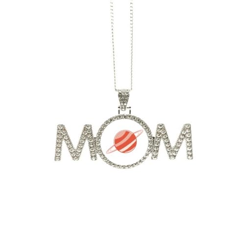 Collier monstre extraterrestre Saturne, cadeau fête des mères pour maman