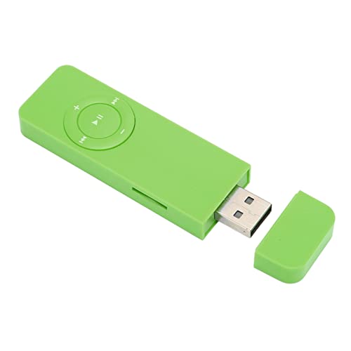 Mini MP3 Player for Kids, HiFi Lossless Music Player MP3 Walkman, Support up to 64GB, Portable Mini Music Player for Students Running Travel (Green)