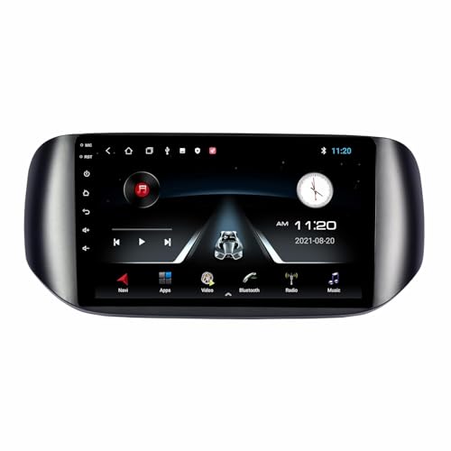 Image of Trony 9 inch Android 14 Car Stereo for Tata Hexa | 4GB+64GB | CarPlay & Android Auto | Full HD Touch | WiFi | GPS | Bluetooth | DSP Sound | Reverse Camera | Frame | 1 Year Warranty