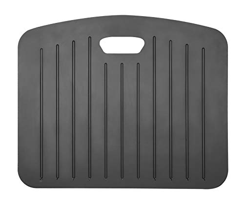 Image of ErgoYou - Ergonomic Anti Fatigue Mat - 560 x 460 x 19 mm - Ideal for use at Height Adjustable Tables, Standing Desks, Kitchen, Receptionist & Chefs - Imported High Durability Premium Polyurethane Foam