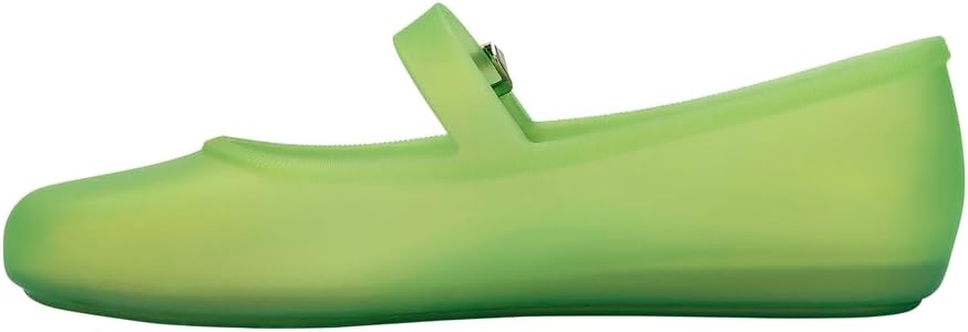 Melissa Soft Ballerina - Seasonless Flats for Women - Classic Ballet Flat Style with Adjustable Strap - Light-as-Air PVC Construction - Soft Foam Insole - Bubblegum Scent