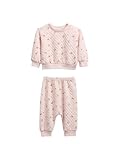 GAP Unisex Baby Quilted Two-Piece Set Barely Pink 3-6M