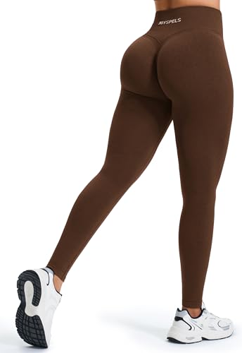 JOYSPELS Gym Sport Leggings Damen Scrunch Butt, High Waist Blickdicht...