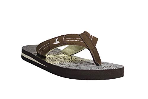Image of REDVOLUTION New Boys' Beach Sandal TRIBAL Tattoo | Geometric Bali Flip-Flop Sandals