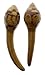 Hand Burnished Pair of Maracas