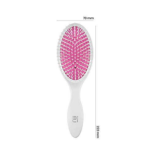 T4B ILU Professional Oval Detangling Hairbrush (So Touchable), x - Image 2