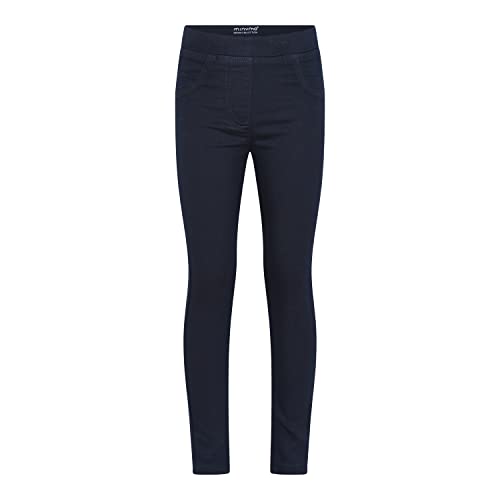 MINYMO Mädchen Jeggings Power Stretch Slim Fit Denim Jeans, Blue Night, 116