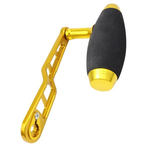 Illkjasfc Carretes de pesca Mango Mango Aleación de Aluminio Carretes Baitcasting Carretes Power Accesorios