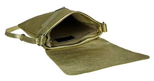 Girly HandBags Womens Italian Soft Leather Cross Body Messenger Bag Vera Plelle Shoulder Bag Flap Zipper4