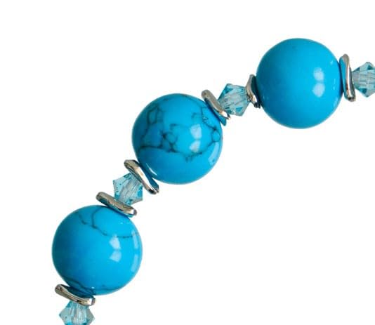Turquoise Rosary Bracelet (10mm)4