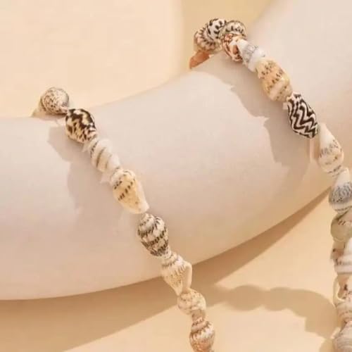 Collier pierres précieuses naturelles coquillage ajustable fini les bijoux fixes - 4