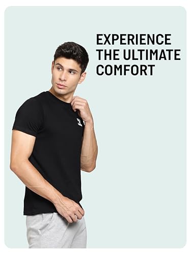 Image of hummel Evel Men's T-Shirt 2.0 | Comfortable | Breathable Fabric | Durable | for Everyday Use | Ideal for Yoga or Gym | T-Shirt for Men
