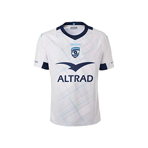 Kappa Kombat Away Mhr T-Shirt de Jeu pour Homme Blanc/Bleu Taille XL