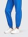 CRZ YOGA Cotton Fleece Lined Sweatpants Women High Waisted Warm Casual Lounge Jogger Pants with Pockets Sparkle Blue Medium