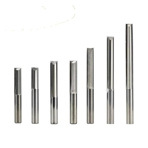 Fraise droite 3.175mm carbure pour commande numérique et bois dense - 4