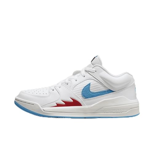 Jordan Stadium 90 Women's Shoes (FB2269-100, White/Sail/Gym Red/Dark Powder Blue) Size 11