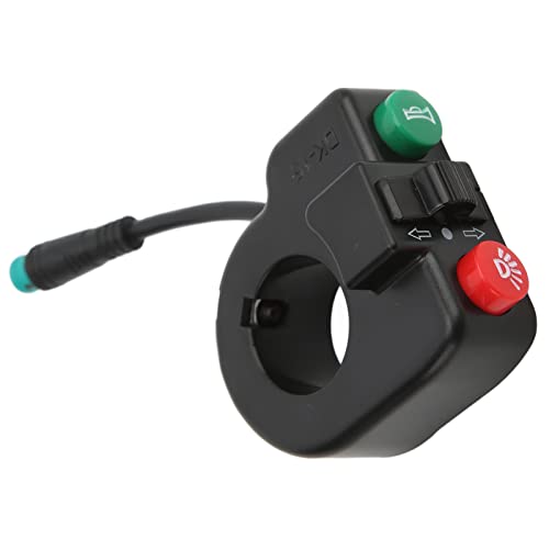 Design de chifre de plástico protetor piscando verde vermelho semáforo m4pro modelo de scooter elétr