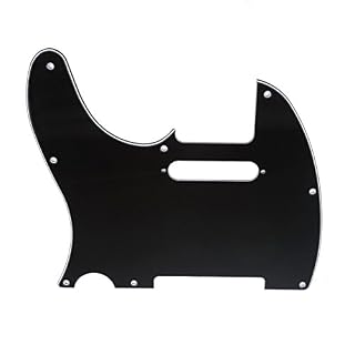 Musiclily 8 trous Pickguard Guitare Gaucher, plaque de protection pour Fender Standard Telecaster Tele Style moderne, 3… - Les Beatles, Paul McCartney, John Lennon, RIngo Starr, George Harrison