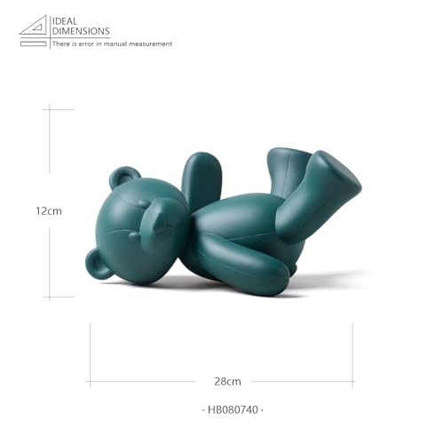 Estatua de oso de resina para decoración moderna miniatura 6