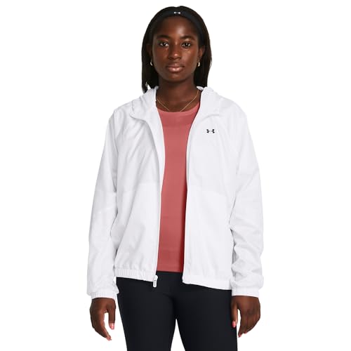 Under Armour Rival Sport Windbreak Jacke Damen Weiss, S Damen