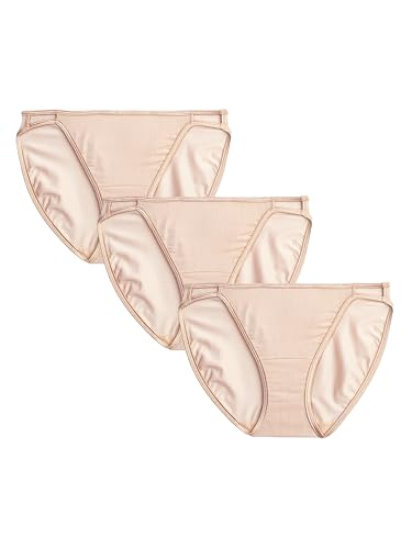 Vanity Fair Women's Illumination String Bikini Panties, Silky Stretch & Satin Trim