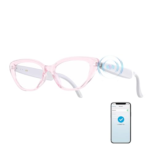 OVLENG Sunshine   Gafas de sol de audio con control de voz, transparentes, Bluetooth 5.4 de oído abierto, gafas deportivas para música, llamadas con control de volumen y fotos – Ideales para