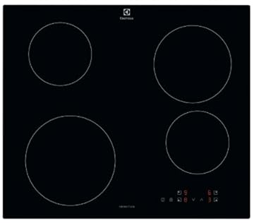 Electrolux Serie 300 KIB60424CK Nero Da incasso 60 cm Piano cottura a induzione 4 Fornello(i)