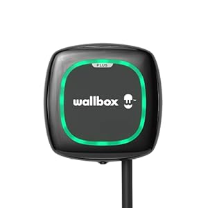 Wallbox Pulsar Plus EV charging solution up to 7.4 kW, Type 2 plug. Earthing Protection, Bluetooth & Wi-Fi connectivity…