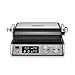 De'Longhi CGH920 MultiGrill, elektrischer Grill mit Kochfunktionen, App, elektronische Temperatursteuerung, spülmaschinenfeste Platten, 2000 W, Silber / Schwarz