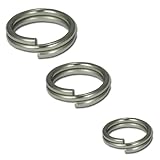 Angel Domäne Sprengringe Edelstahl 7mm 15Stück