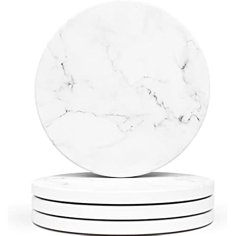 Naivasha Homeware Marble Coasters Set of 4 Cover