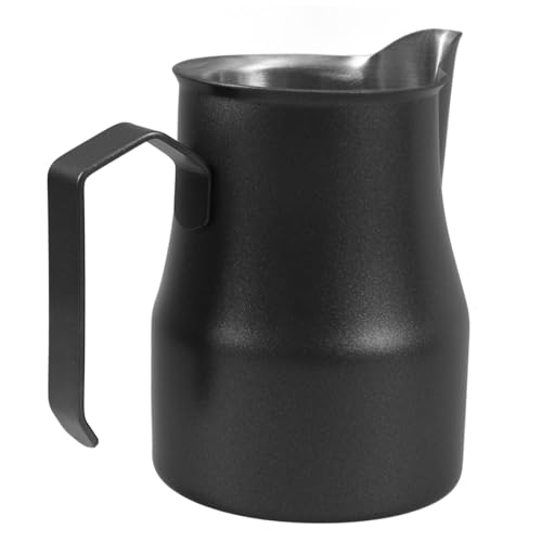 TOBBOMEY Jarra de Acero Inoxidable Espumar Leche Vaso Medidor Robusto y Elegante Taza Vaporizadora para Café para y Uso Doméstico