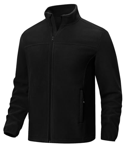 Image of Rdruko Men's Fleece Jacket Full Zip Lightweight Jacket