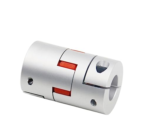 Rigid coupling,Stainless steel rigid coupling 1pcs D40L45 CNC Flexible Plum Shaft Coupling Coupler Servo Motor Connector Sleeve(8mm-15mm)