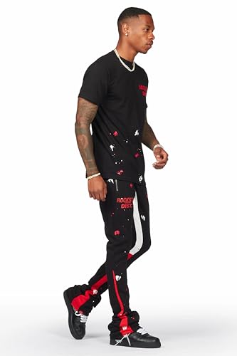 Men's Raffer T-Shirt/Stacked Flare Pant Set4